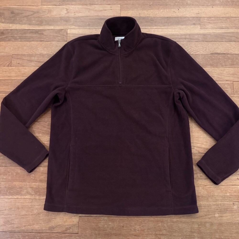 Croft & Barrow partial zip pullover size medium M
 b77